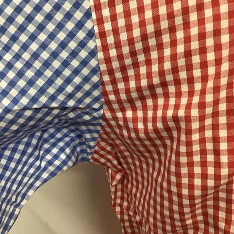 ブルックスブラザーズ BROOKS BROTHERS シャツ、ブラウス 半袖 半袖シャツ チェックシャツ ボタンダウンシャツ S チェック マルチカラー / マルチカラー /  メンズ USED 古着 中古 10111122