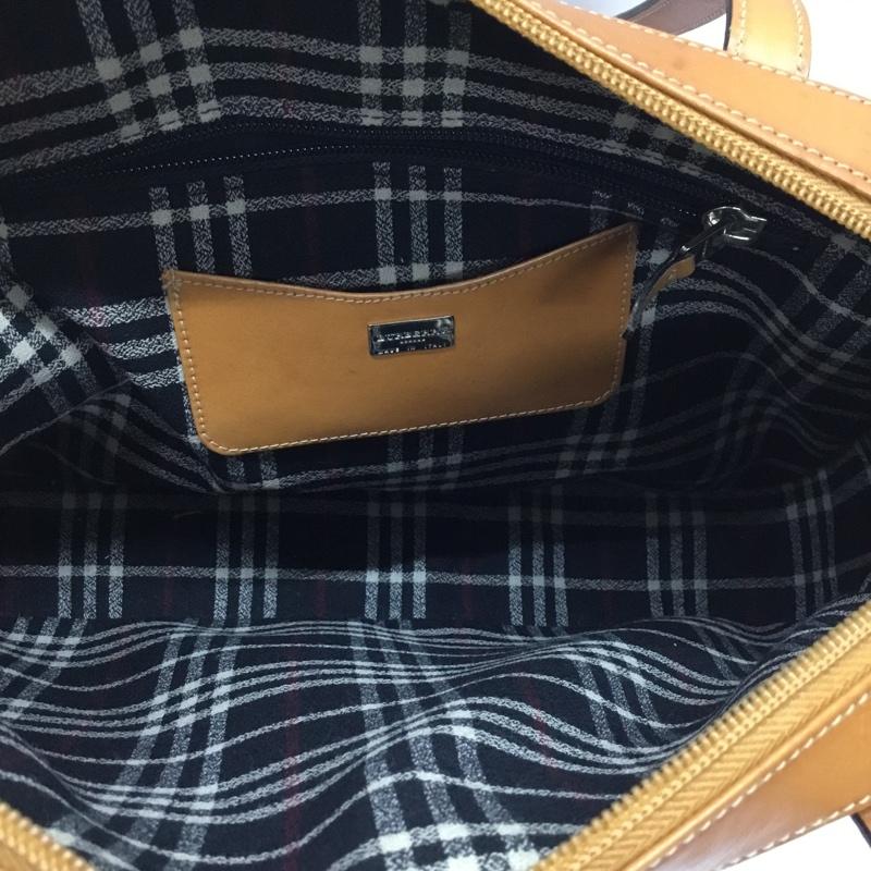 バーバリー BURBERRY トートバッグ トートバッグ スクエア ロゴ、文字 茶 / ブラウン /  レディース USED 古着 中古 10108892