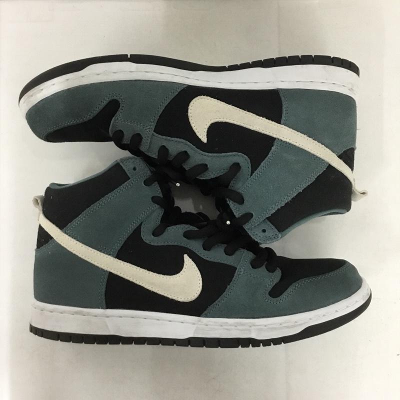 ナイキ NIKE スニーカー スニーカー DQ3757 300 SB DUNK HIGH PRO 28.5cm 箱有 28.5cm ロゴ、文字 黒 / ブラック /  メンズ USED 古着 中古 10141910