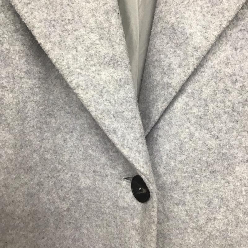 ザラ ZARA コート コート一般 長袖ロングコート アウター カジュアルジャケット S 無地 灰 / グレー /  レディース USED 古着 中古 10144311