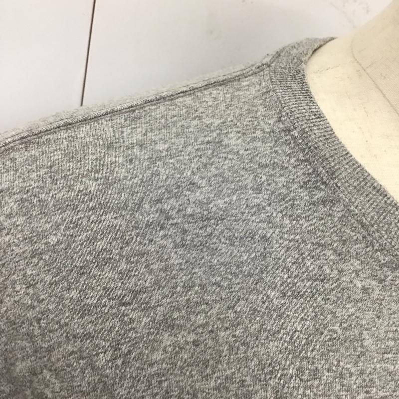 グッドオン Good On Tシャツ 長袖 クルーネック ロンT 胸ポケット M 無地 灰 / グレー /  メンズ USED 古着 中古 10122160