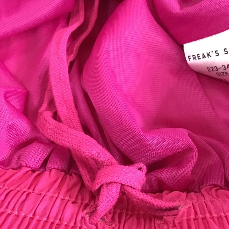 フリークスストア FREAK S STORE パンツ ワークパンツ、ペインターパンツ ワークパンツ ワイドパンツ カジュアルパンツ S 無地 マゼンタ / マゼンタ /  レディース USED 古着 中古 10122535