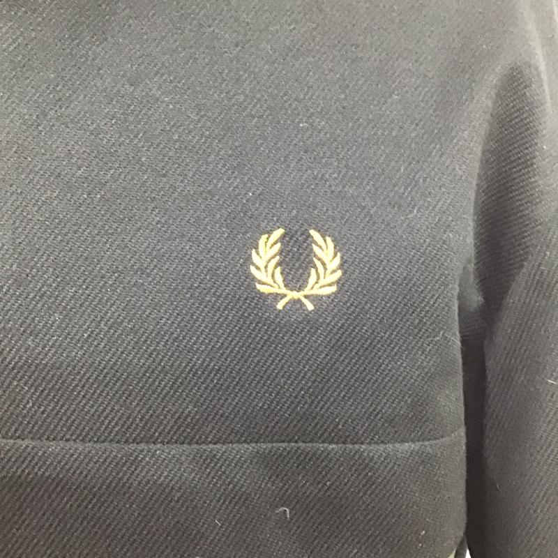 フレッドペリー FRED PERRY ジャケット、上着 ジャケット、ブレザー トラックジャケット M 無地 黒 / ブラック /  メンズ USED 古着 中古 10106281