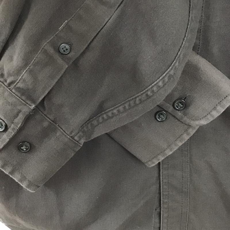 ポロバイラルフローレン Polo by RALPH LAUREN シャツ、ブラウス 長袖 長袖シャツ 無地シャツ カラーシャツ ボタンダウンシャツ ロゴ、文字 茶 / ブラウン /  メンズ USED 古着 中古 10150585