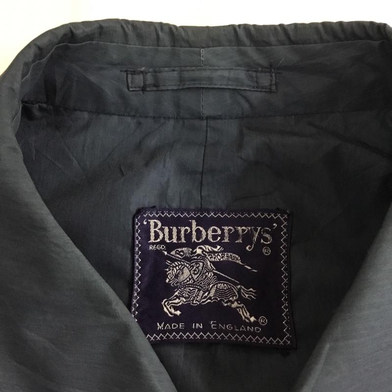 バーバリーズ BURBERRYS ジャケット、上着 ジャンパー、ブルゾン ロングコートジャケット カラージャケット アウター 無地 紺 / ネイビー /  メンズ USED 古着 中古 10120470