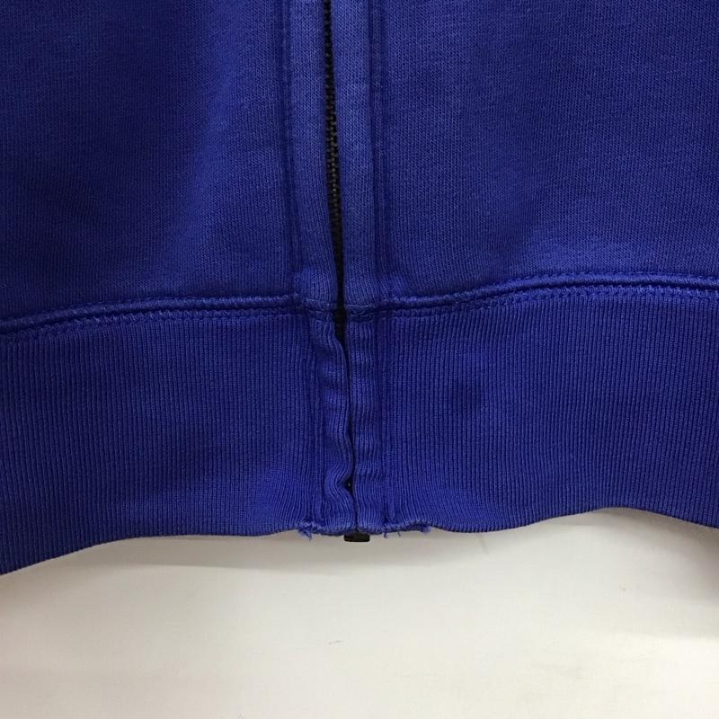 ギャップ GAP パーカー 長袖 ジップアップパーカー 長袖パーカー カジュアルジャケット M ロゴ、文字 青 / ブルー /  メンズ USED 古着 中古 10131986