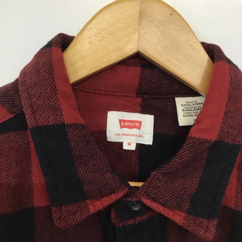 リーバイス Levi s シャツ、ブラウス 長袖 長袖シャツ チェックシャツ カラーシャツ M チェック マルチカラー / マルチカラー /  メンズ USED 古着 中古 10145541
