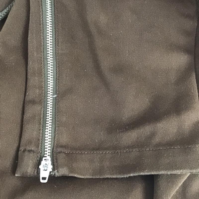 ディッキーズ Dickies ボトムス ボトムス 173M40NU01 イージーパンツ ジョッパーズパンツ 裾ファスナー S ロゴ、文字 茶 / ブラウン /  メンズ USED 古着 中古 10106916