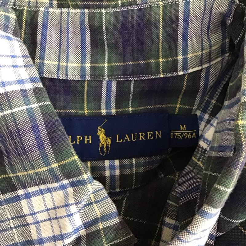 ラルフローレン RALPHLAUREN シャツ、ブラウス 長袖 ボタンダウンシャツ M チェック マルチカラー / マルチカラー /  メンズ USED 古着 中古 10113977
