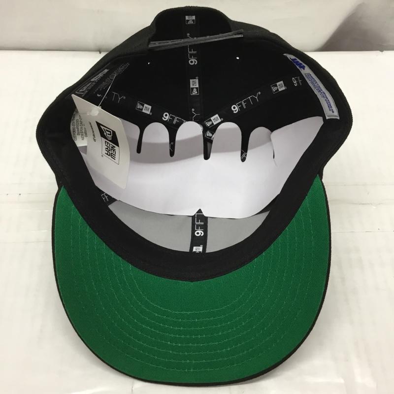 ニューエラ NEW ERA 帽子 キャップ UNDEFEATED 9FIFTY タグ付き 刺繍 黒 / ブラック /  メンズ USED 古着 中古 10119115