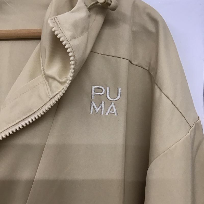 プーマ PUMA ジャケット、上着 ジャンパー、ブルゾン 532790-20 フーデッドジャケット S 無地 ベージュ / ベージュ /  レディース USED 古着 中古 10141628