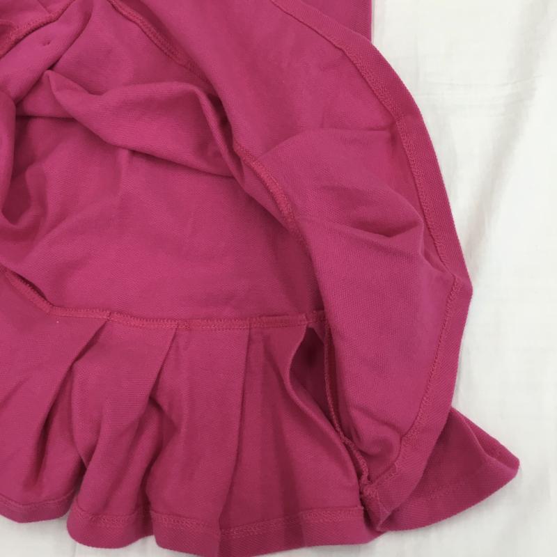 ポロラルフローレン POLO RALPH LAUREN ワンピース ミニスカート 120cm ロゴ、文字 桃 / ピンク /  ガールズ USED 古着 中古 10134376
