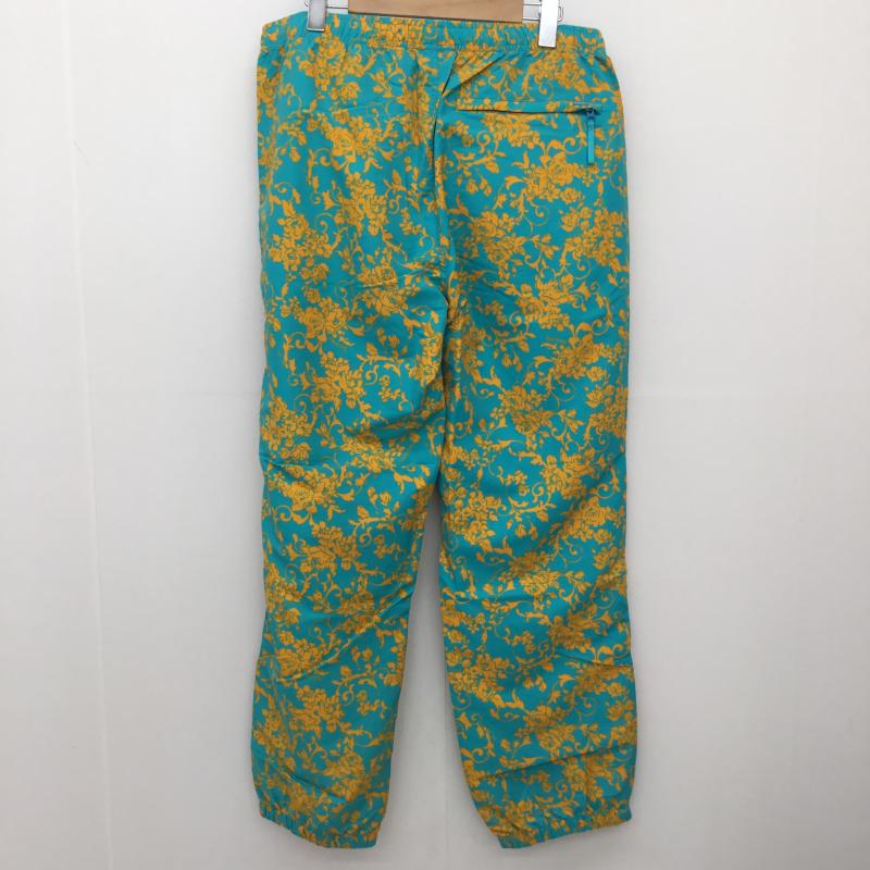 シュプリーム Supreme パンツ ワークパンツ、ペインターパンツ 20SS Warm Up Pants in a Teal Floral pattern M 総柄 青 / ブルー / X 橙 / オレンジ /  メンズ USED 古着 中古 10150832