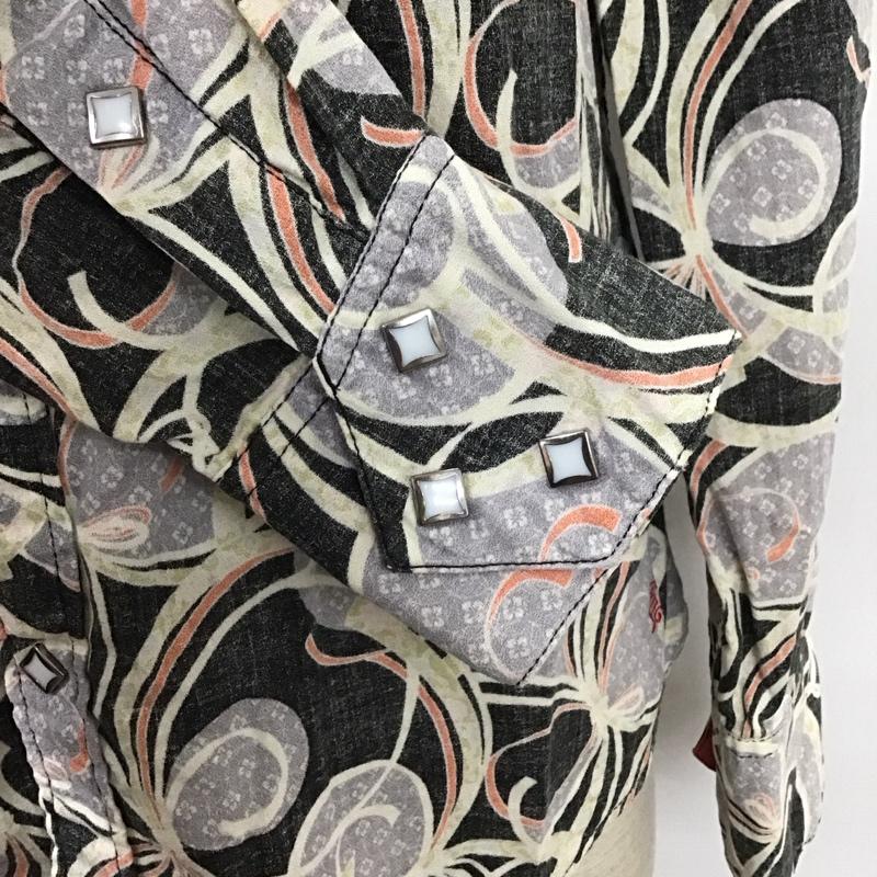 エターナル ETERNAL シャツ、ブラウス 長袖 長袖シャツ 総柄シャツ カラーシャツ ポケットシャツ L プリント マルチカラー / マルチカラー /  メンズ USED 古着 中古 10128015