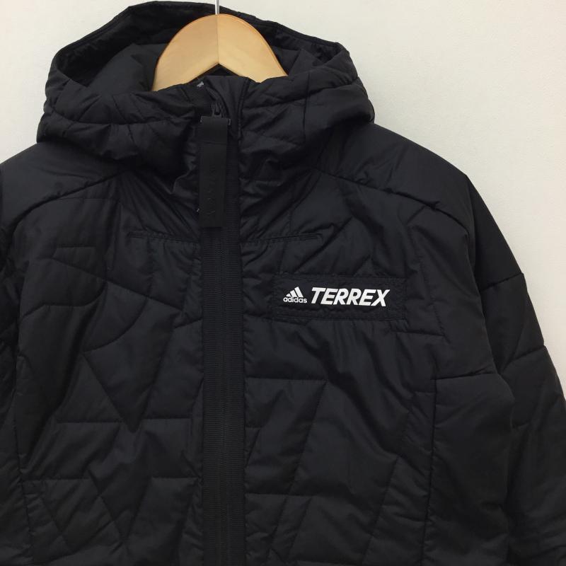 アディダス adidas ジャケット、上着 ジャンパー、ブルゾン GQ3698 TERREX MYSHELTER PRIMA M ロゴ、文字 黒 / ブラック /  メンズ USED 古着 中古 10138701