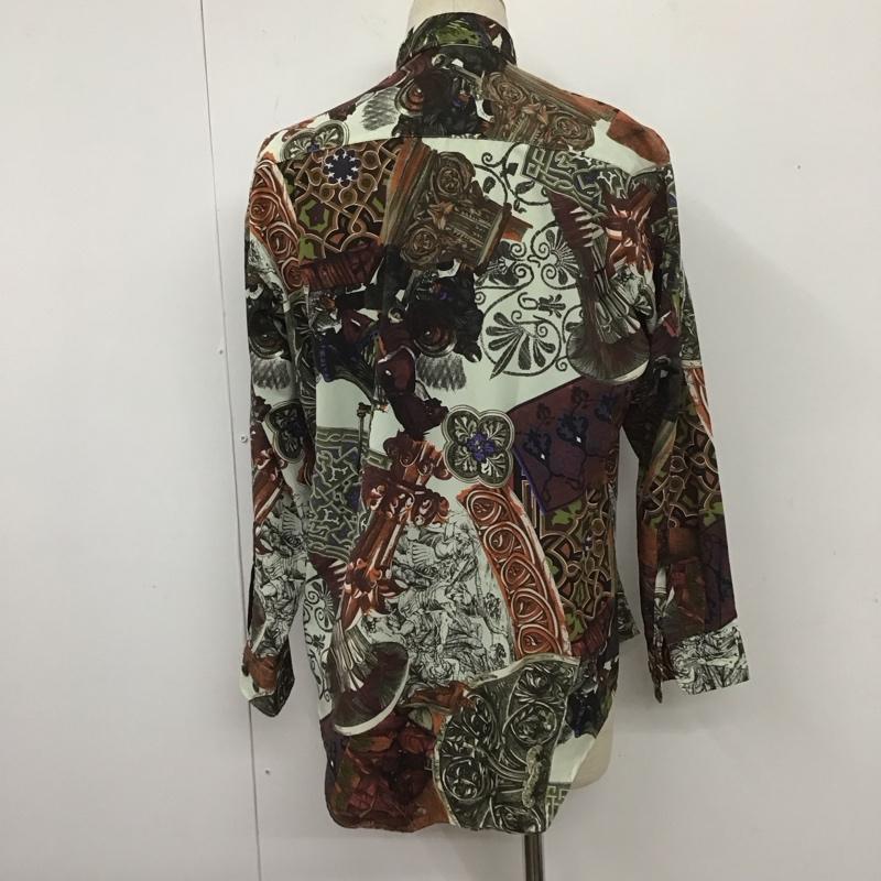 古着 USED シャツ、ブラウス 長袖 MEJEUREX 日本製 胸ポケット M 総柄 マルチカラー / マルチカラー /  メンズ USED 古着 中古 10107664