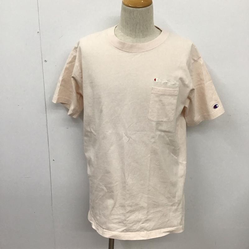 チャンピオン Campion Tシャツ 半袖 XL 無地 桃 / ピンク /  メンズ USED 古着 中古 10128326