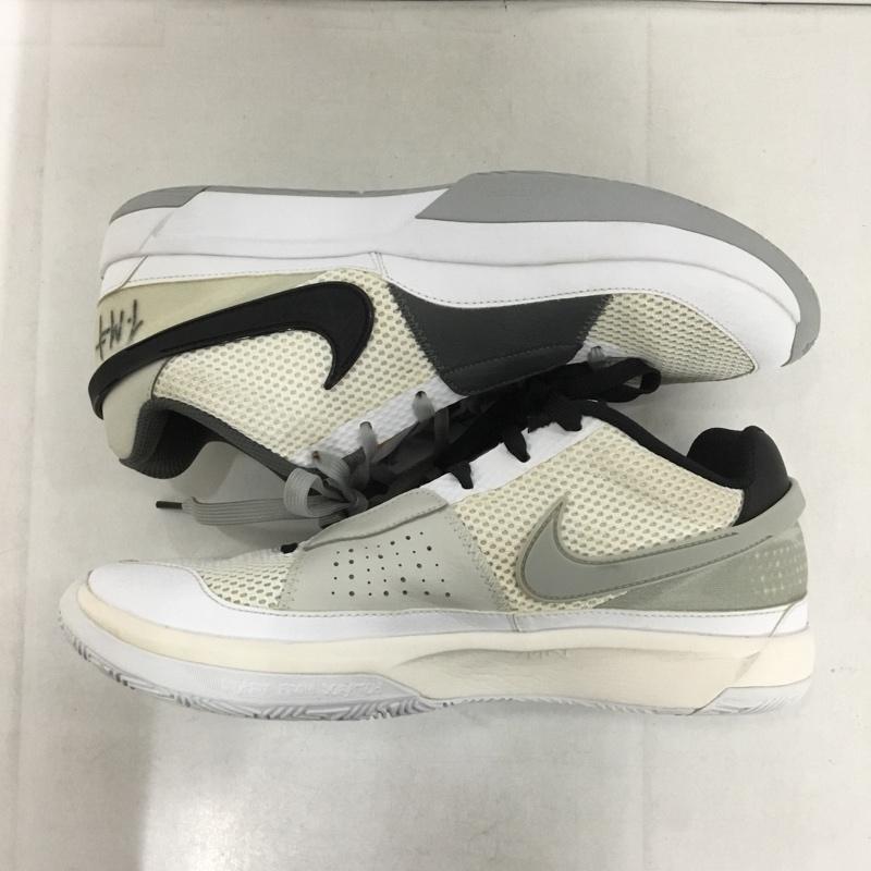 ナイキ NIKE スニーカー スニーカー DR8786-100 JA 1 EP 28cm 箱有 28.0cm ロゴ、文字 白 / ホワイト / X 黒 / ブラック / X 灰 / グレー /  メンズ USED 古着 中古 10142165