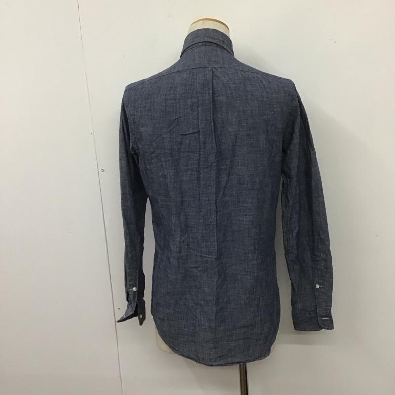 ラルフローレン RALPHLAUREN シャツ、ブラウス 長袖 710572862001 ボタンダウン XS ワンポイント 青 / ブルー /  メンズ USED 古着 中古 10106804
