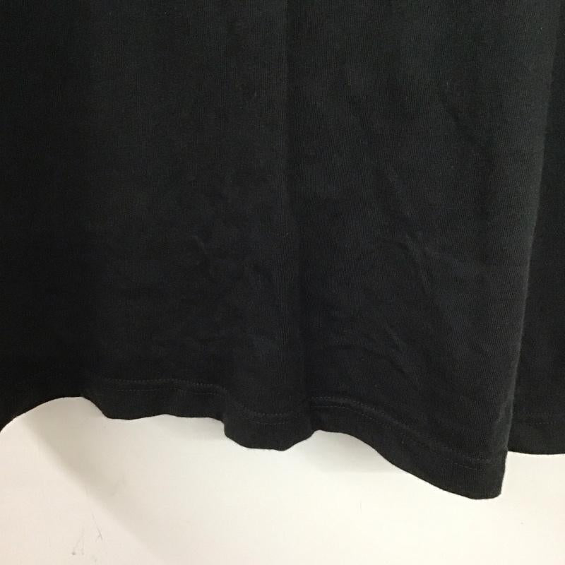 エッセンシャルズ ESSENTIALS ポロシャツ 半袖 半袖ポロシャツ 半袖カットソー カラーシャツ M ロゴ、文字 黒 / ブラック /  メンズ USED 古着 中古 10132889