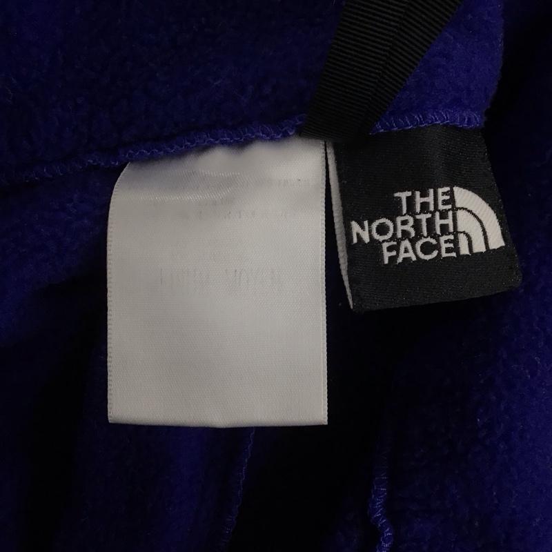 ザノースフェイス THE NORTH FACE ベスト ベスト ジップアップベスト フリースベスト ノースリーブカットソー ロゴ、文字 黒 / ブラック / X 青 / ブルー /  メンズ USED 古着 中古 10124196