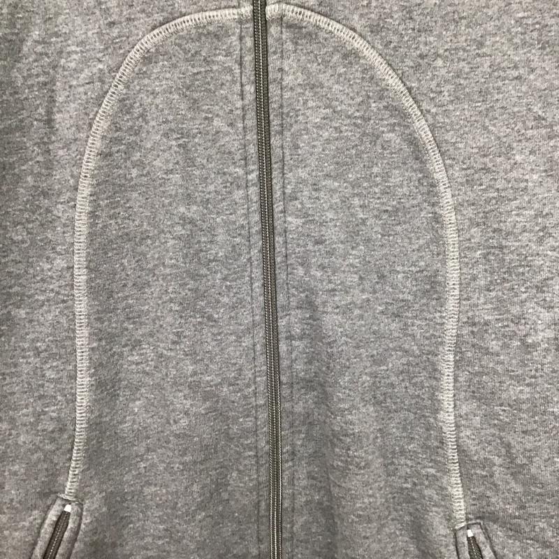 プーマ PUMA パーカー 長袖 長袖パーカー ジップアップパーカー スウェット 96hours neilbarrett M 無地 灰 / グレー /  メンズ USED 古着 中古 10139836