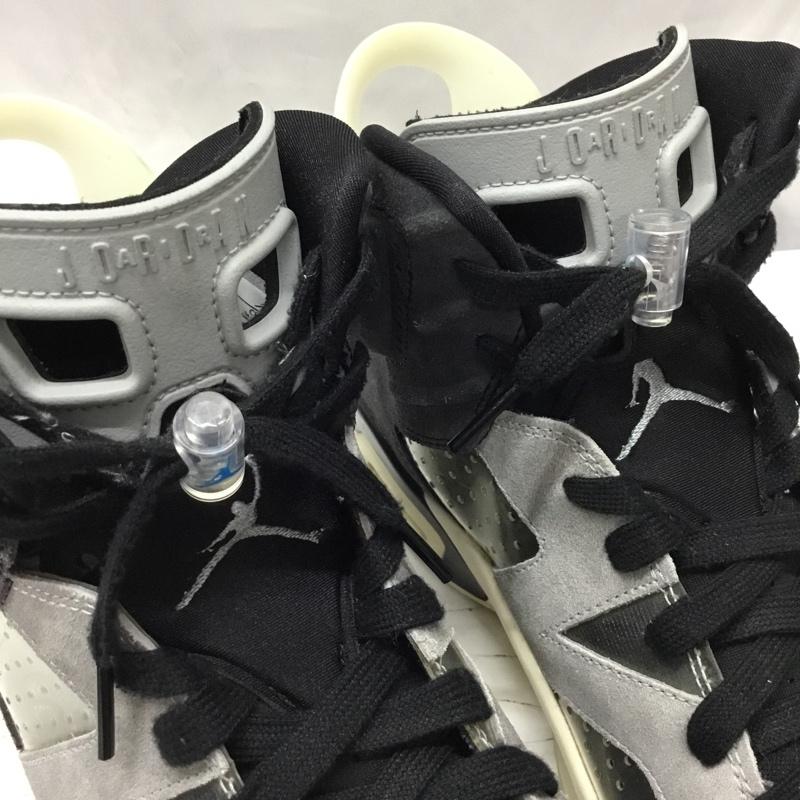 ナイキ NIKE スニーカー スニーカー CK6635-001 WMNS AIR JORDAN 6 RETRO 27cm 箱有 27.0cm ロゴ、文字 黒 / ブラック / X 灰 / グレー /  メンズ USED 古着 中古 10118691