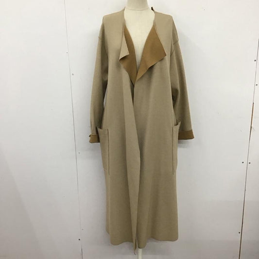 ロペ ROPE  コート コート一般 リバーシブル 38 無地 茶 / ブラウン / X ベージュ / ベージュ /  レディース USED 古着 中古 10123577