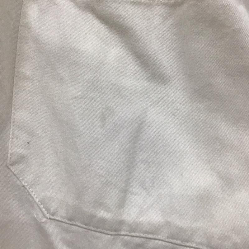 ザラ ZARA パンツ チノパン ワイドパンツ カジュアルパンツ チノパン 42 無地 白 / ホワイト /  メンズ USED 古着 中古 10107116