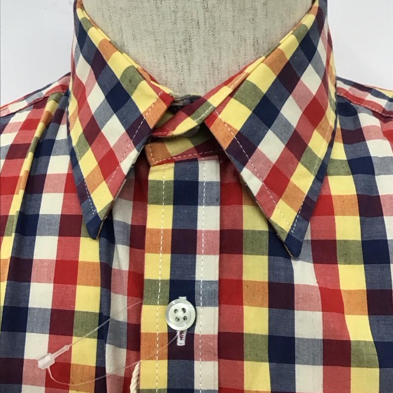 エルエルビーン L.L.Bean シャツ、ブラウス 長袖 コットン 胸ポケット S チェック マルチカラー / マルチカラー /  メンズ USED 古着 中古 10111862