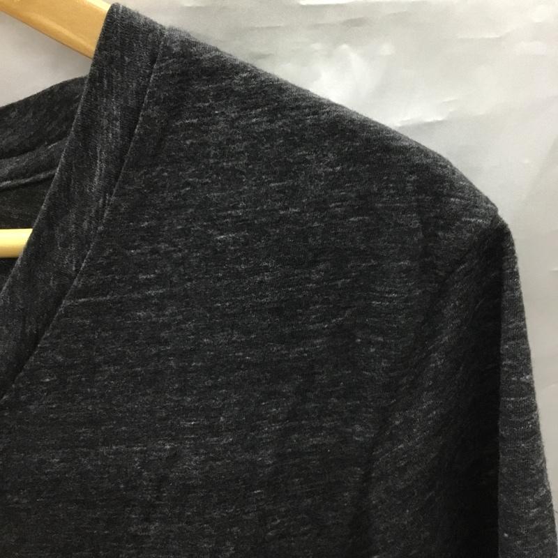 レリュームジャーナルスタンダード relume Journal Standard Tシャツ 半袖 10-071-464-0050-1-0 Vネック XS 無地 黒 / ブラック /  メンズ USED 古着 中古 10117771