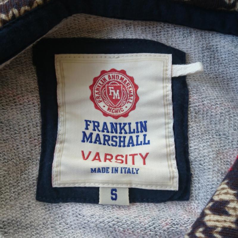 フランクリンマーシャル FRANKLIN&MARSHALL パーカー 長袖 S ロゴ、文字 X  紺 / ネイビー / X 赤 / レッド / X ベージュ / ベージュ / X 茶 / ブラウン /  レディース USED 古着 中古 10016684