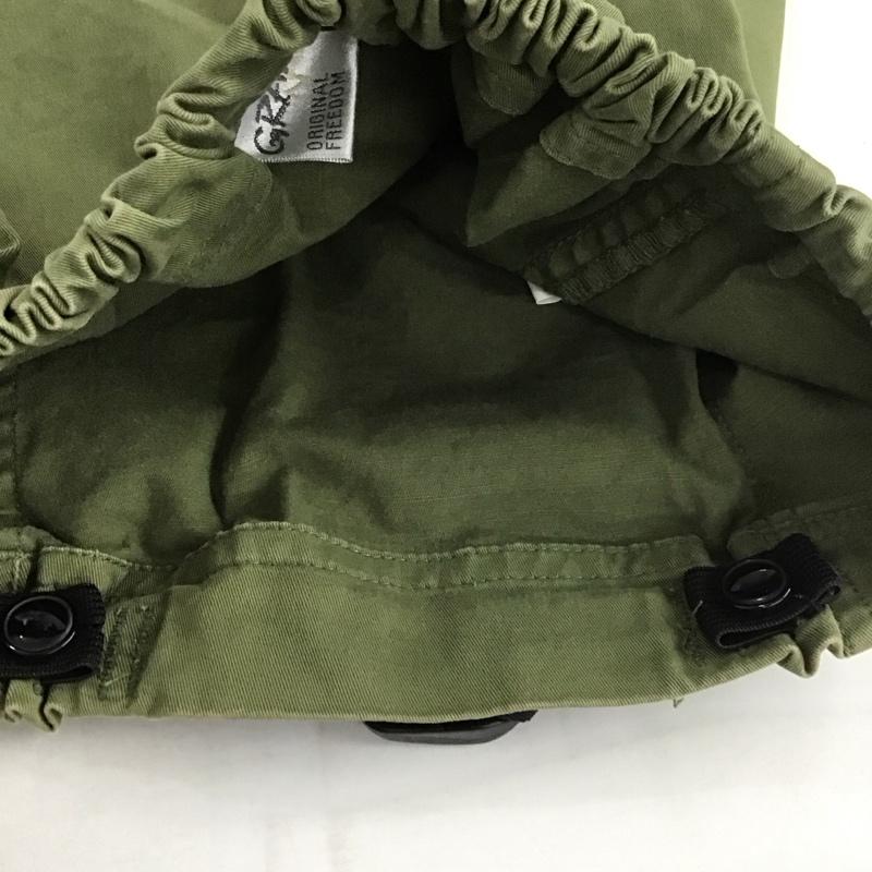 グラミチ GRAMICCI スカート ひざ丈スカート 140cm 無地 カーキ / カーキ /  ガールズ USED 古着 中古 10140374