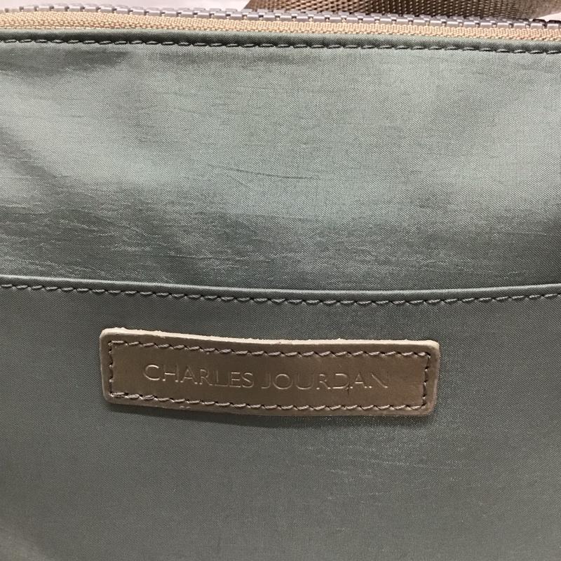 シャルルジョルダン CHARLES JOURDAN ショルダーバッグ ショルダーバッグ ロゴ、文字 水色 / ライトブルー /  レディース USED 古着 中古 10115845