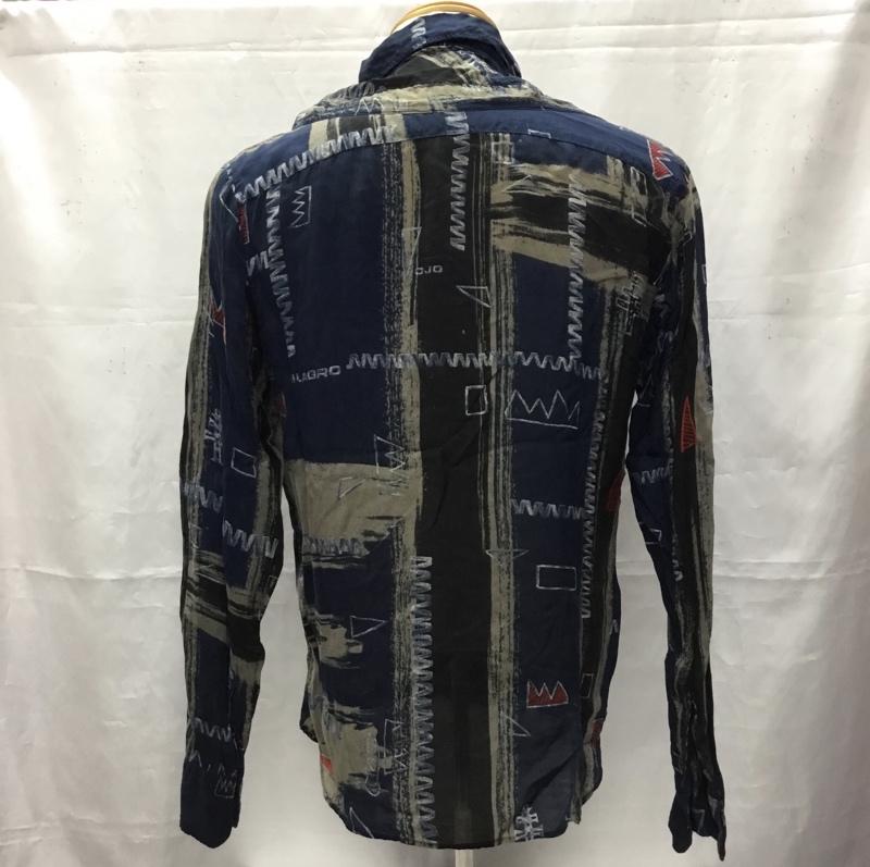 カバンドズッカ CABANE de ZUCCa シャツ、ブラウス 半袖 長袖シャツ カジュアルシャツ カラーシャツ プリントシャツ M 総柄 X プリント マルチカラー / マルチカラー /  メンズ USED 古着 中古 10106439