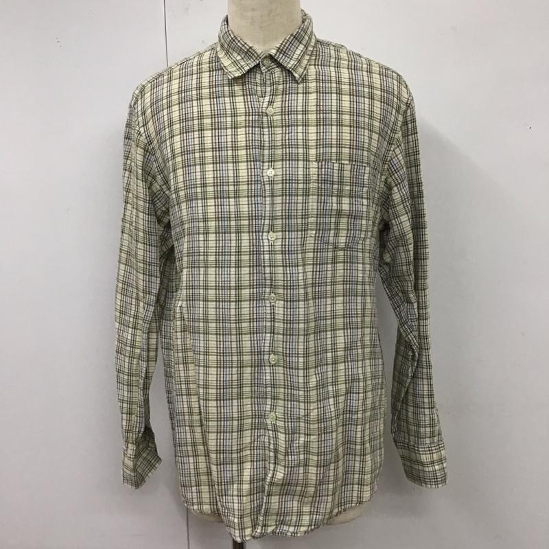 ジェイクルー J.CREW シャツ、ブラウス 長袖 長袖シャツ カラーシャツ ポケットシャツ 長袖カットソー チェックシャツ 90 00s M チェック マルチカラー / マルチカラー /  メンズ USED 古着 中古 10119908
