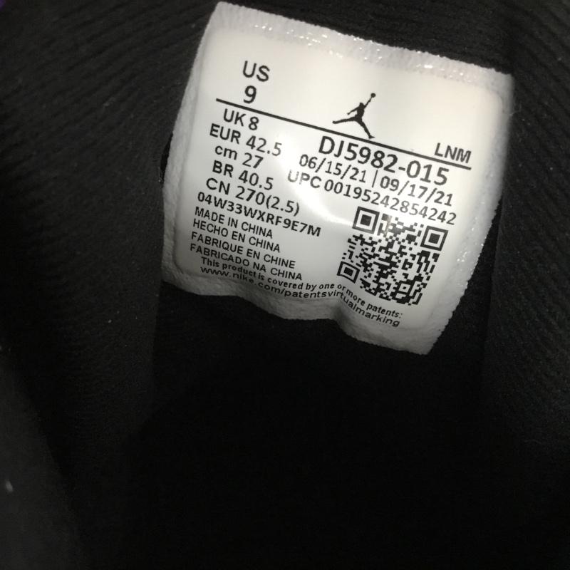 ナイキ NIKE スニーカー スニーカー DJ5982-015 AIR JORDAN 13 RETRO 27cm 27.0cm ワンポイント 黒 / ブラック / X 紫 / パープル /  メンズ USED 古着 中古 10142830