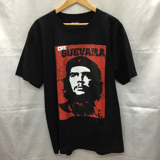 古着 USED Tシャツ 半袖 半袖カットソー プリントTシャツ クルーネックカットソー バンドTシャツ L プリント 黒 / ブラック /  メンズ USED 古着 中古 10106921