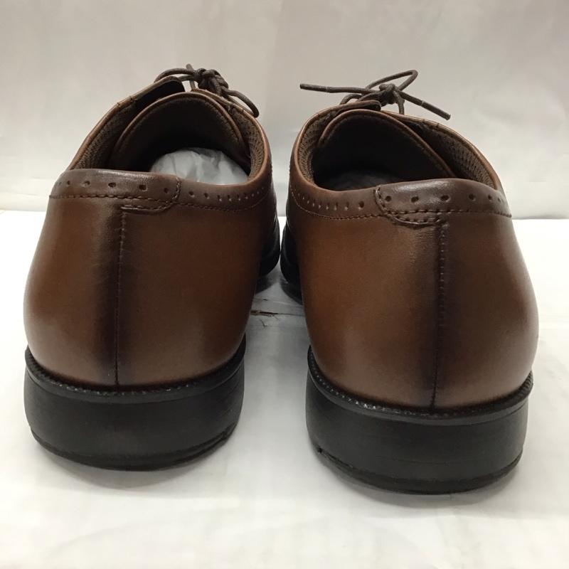 アシックス ASICS 革靴 革靴 TU-7774 texcy luxe ストレートチップ 箱有 28cm 28.0cm 無地 茶 / ブラウン /  メンズ USED 古着 中古 10111738