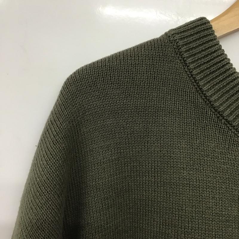 フリークスストア FREAK S STORE カーディガン 長袖 F21-TKK-01 オーバーサイズ FREE 無地 カーキ / カーキ /  レディース USED 古着 中古 10141765