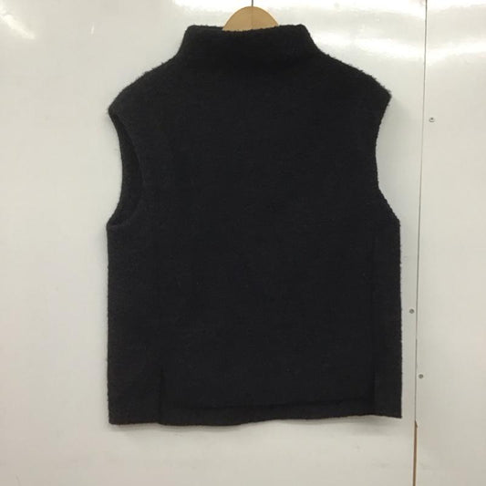 ザラ ZARA ベスト ベスト ニットベスト ノースリーブカットソー プルオーバー M 無地 黒 / ブラック /  レディース USED 古着 中古 10145402