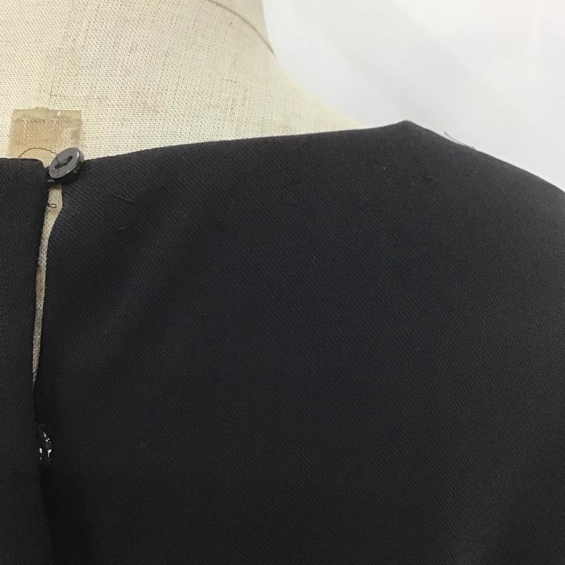 ザラ ZARA ワンピース ロングスカート L 無地 黒 / ブラック /  レディース USED 古着 中古 10106428