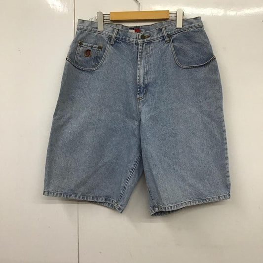 トミー ジーンズ TOMMY JEANS パンツ ショートパンツ デニムショートパンツ 90s 36 無地 水色 / ライトブルー /  メンズ USED 古着 中古 10129923