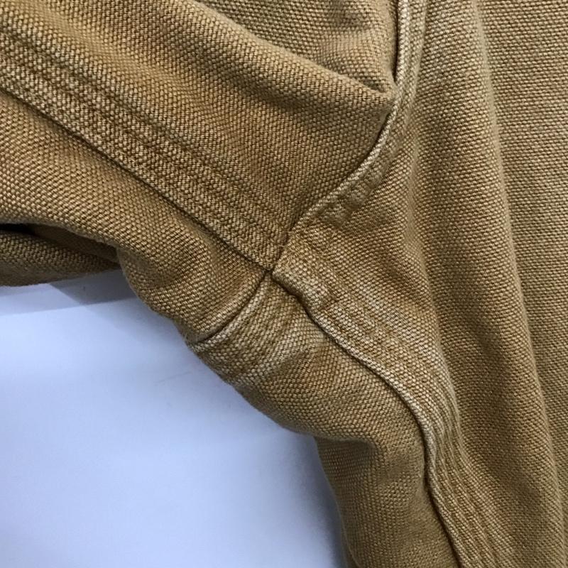カーハート Carhartt パンツ ワークパンツ、ペインターパンツ ワイドパンツ カジュアルパンツ ワークパンツ 38 ロゴ、文字 キャメル / キャメル /  メンズ USED 古着 中古 10150628