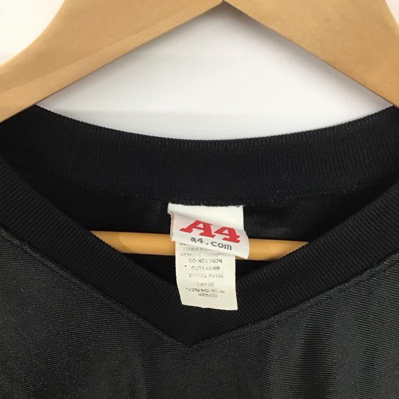 古着 USED Tシャツ 長袖 長袖カットソー プリントカットソー ユニフォーム L プリント 白 / ホワイト / X 黒 / ブラック /  メンズ USED 古着 中古 10139302