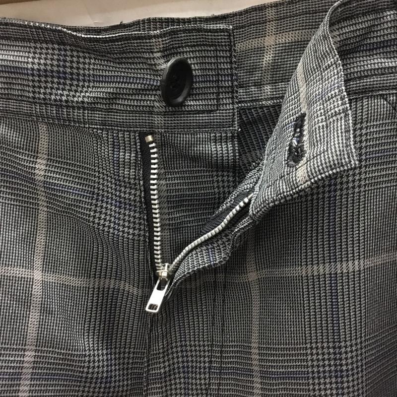 コムデギャルソンオムドゥ COMME des GARCONS HOMME DEUX パンツ スラックス スラックスパンツ ワイドパンツ カジュアルパンツ チェックパンツ L チェック マルチカラー / マルチカラー /  メンズ USED 古着 中古 10120453