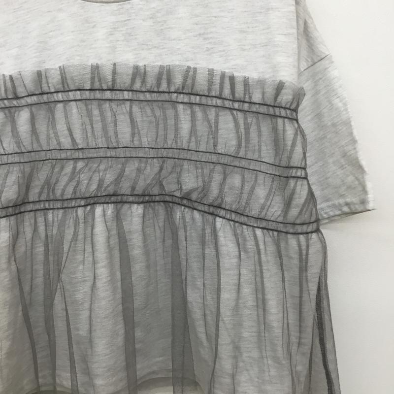 フリークスストア FREAK S STORE カットソー 半袖 FREE 無地 灰 / グレー /  レディース USED 古着 中古 10134148