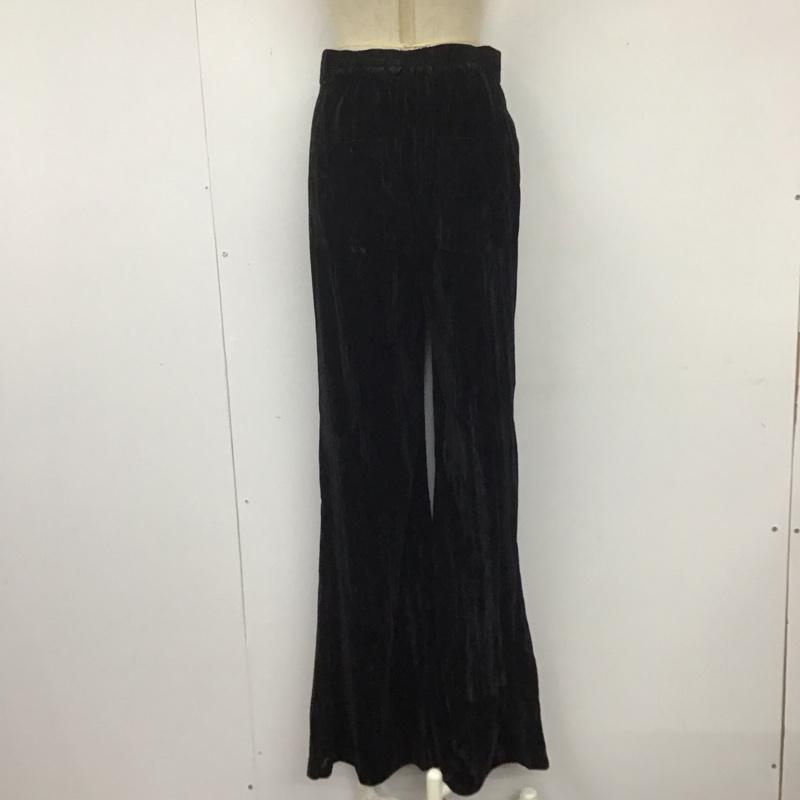 ザラ ZARA ボトムス ボトムス 2731 279 800 フレアパンツ M 無地 黒 / ブラック /  レディース USED 古着 中古 10109405