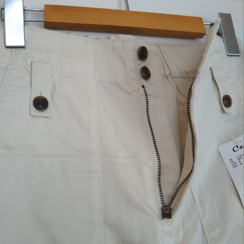 セポ cepo パンツ スラックス S 無地 ベージュ / ベージュ /  レディース USED 古着 中古 10010951