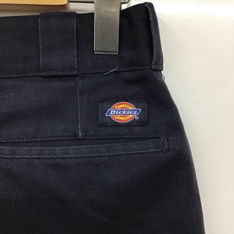 ディッキーズ Dickies パンツ ワークパンツ、ペインターパンツ ワークパンツ ワイドパンツ カジュアルパンツ 30インチ 無地 紺 / ネイビー /  メンズ USED 古着 中古 10120135